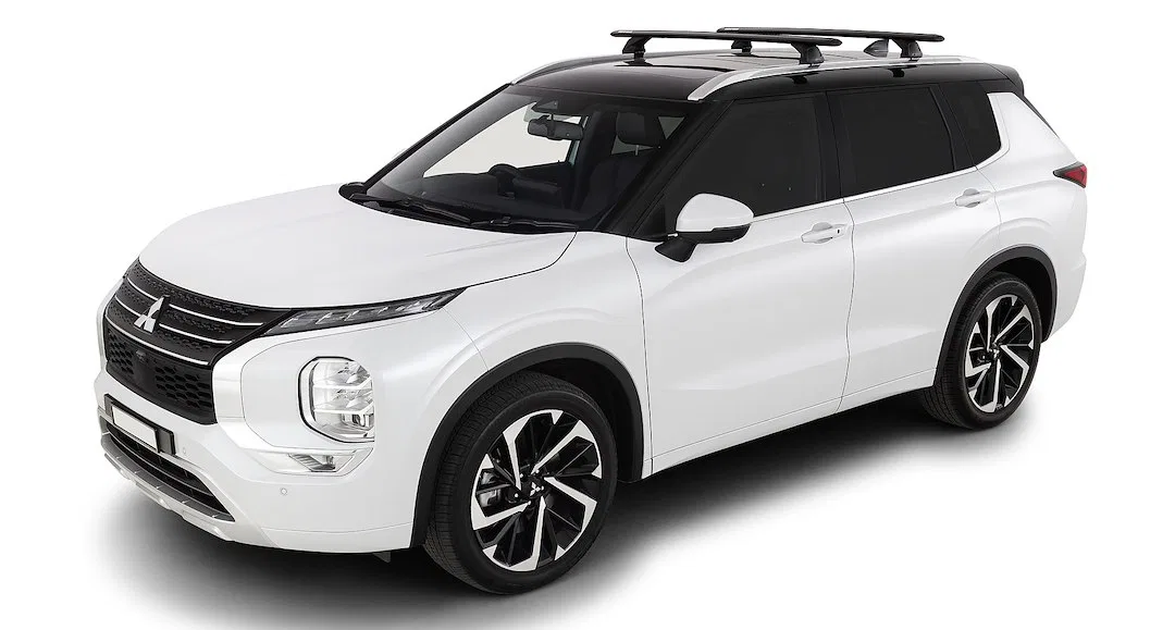 JC-02138 – RHINO RACK Roof Rack, Direct Fit Black Aluminum With 4 Legs/ Fit Kit/ 2 Cross Bar